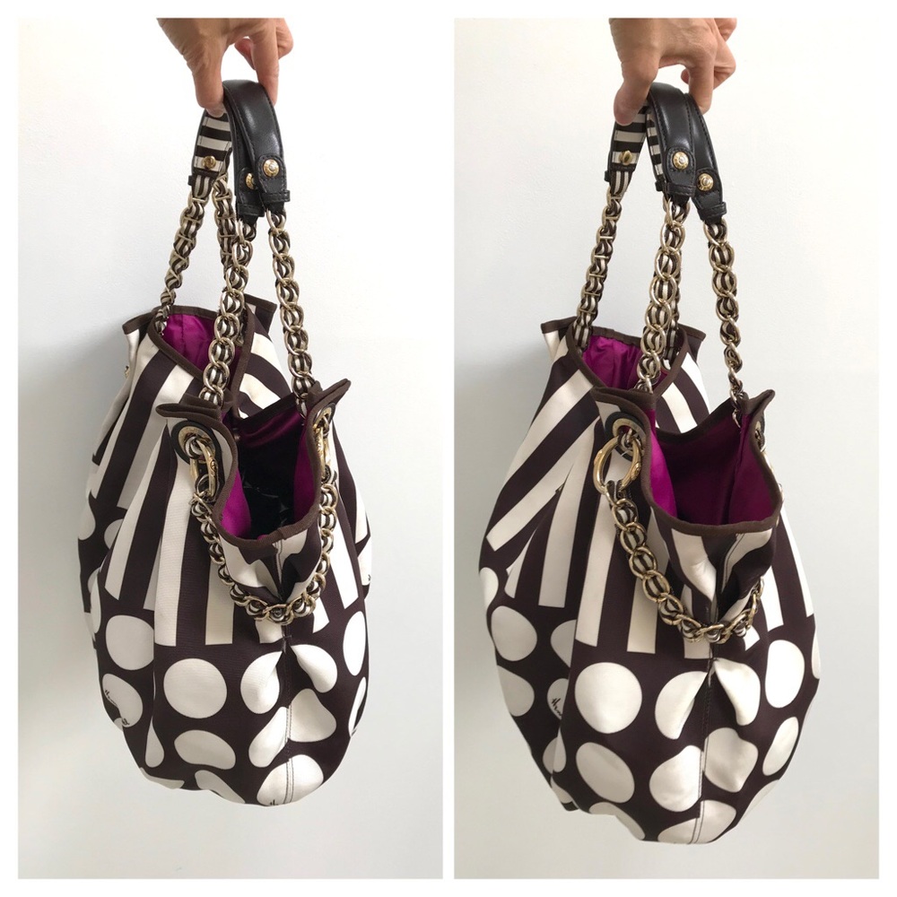 HTF🏆HENRI BENDEL Iconic Pattern Tote - Picture 3 of 16